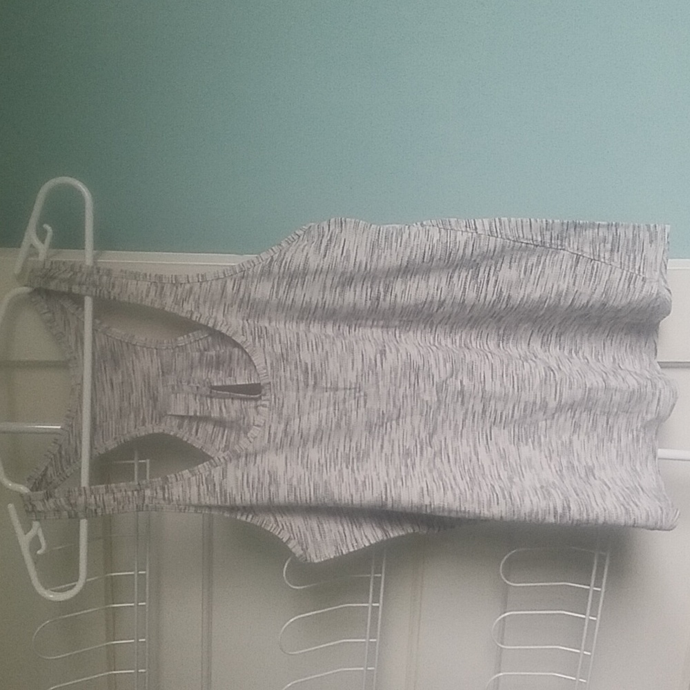 Lululemon Athletica Salute the Sun Singlet II Racerback Tank Top Heathered